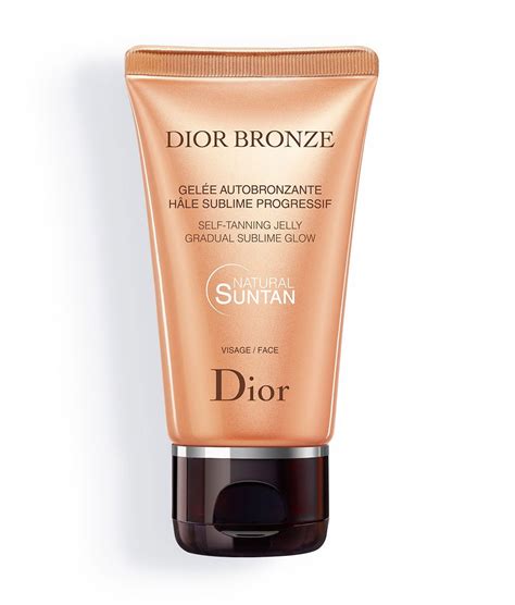 dior bronze self tanning glow.